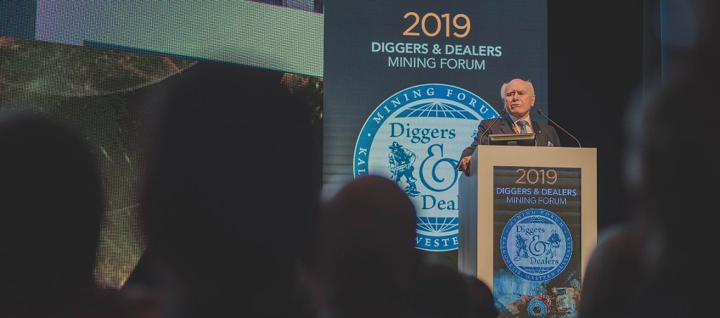 John Howard addresses Diggers & Dealers