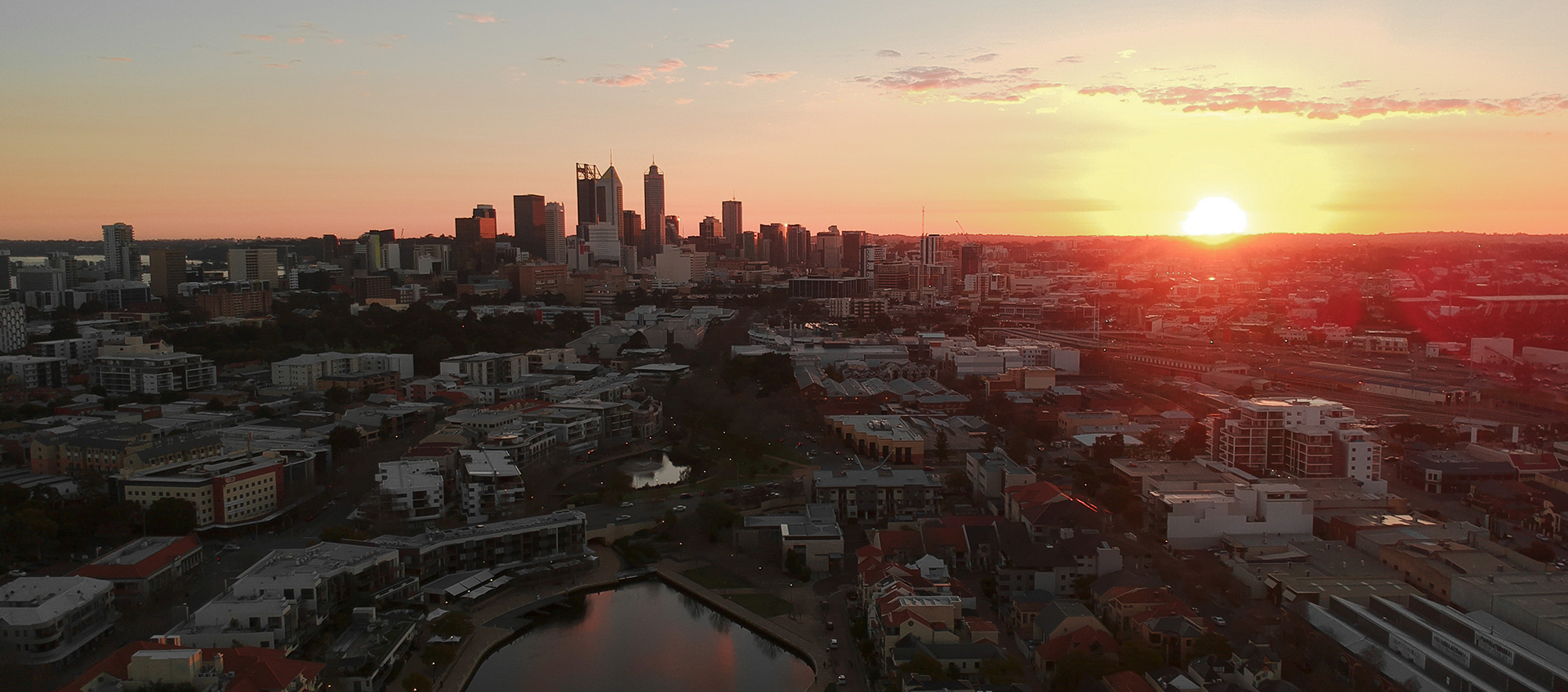 Image showing Perth city skyline