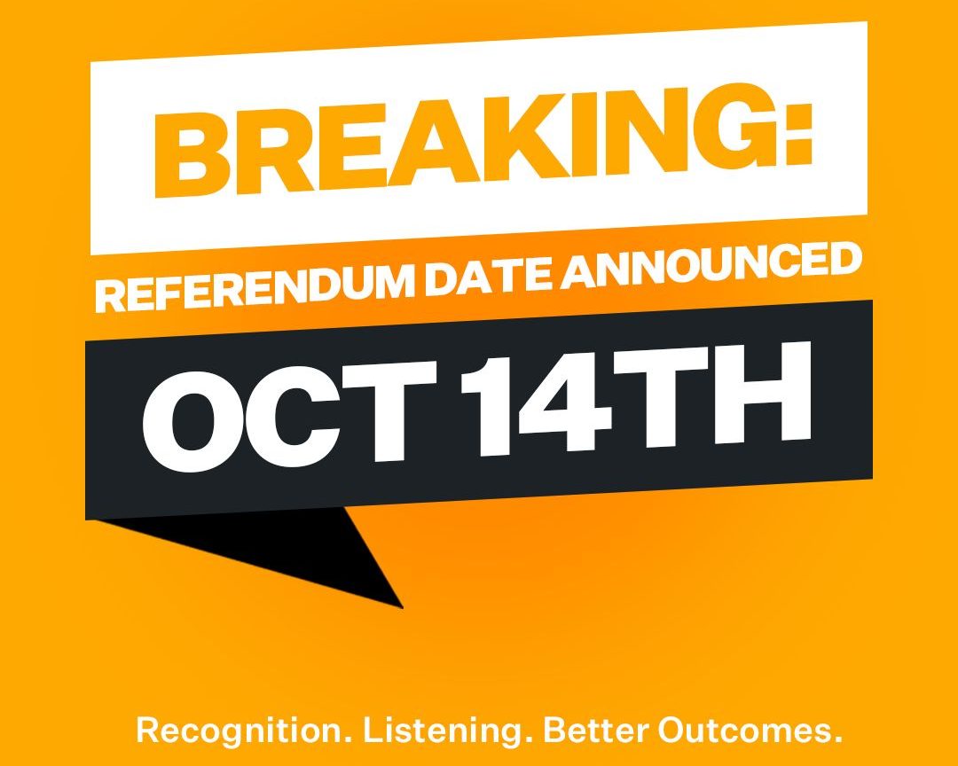 The voice referendum date announced by Prime Minister Anthony Albanese